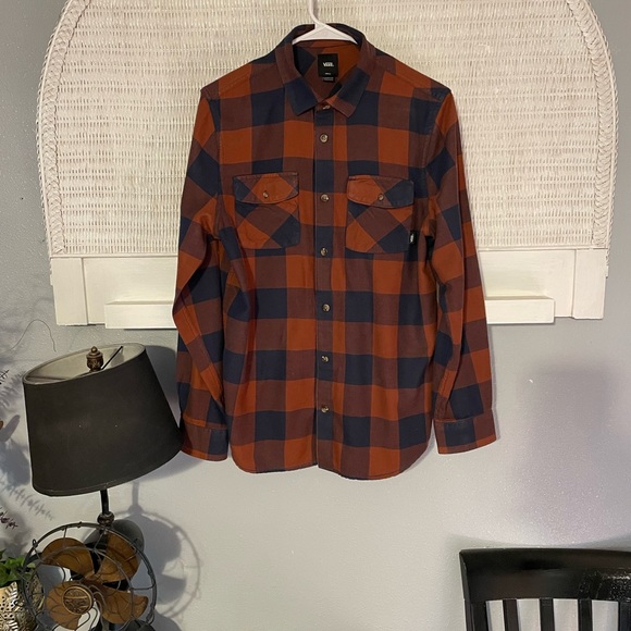 Vans Mens Buffalo Plaid Shirt - Picture 2 of 7